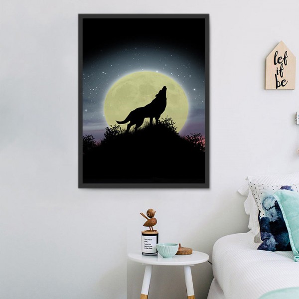 Lupo 5d Diy Kit Diamond Painting Pittura Di Diamante NO552