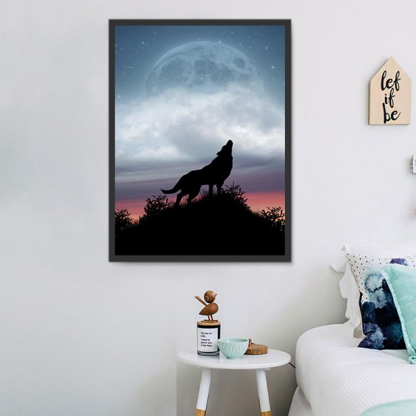 Lupo 5d Diy Kit Diamond Painting Pittura Di Diamante NO551