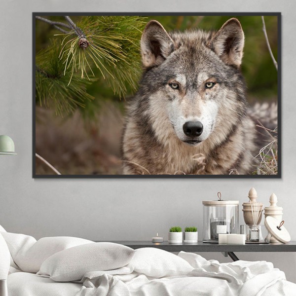 Lupo 5d Diy Kit Diamond Painting Pittura Di Diamante NO549