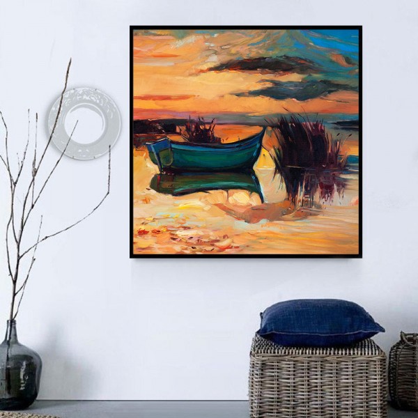 Barche 5d Diy Kit Diamond Painting Pittura Di Diamante NO502