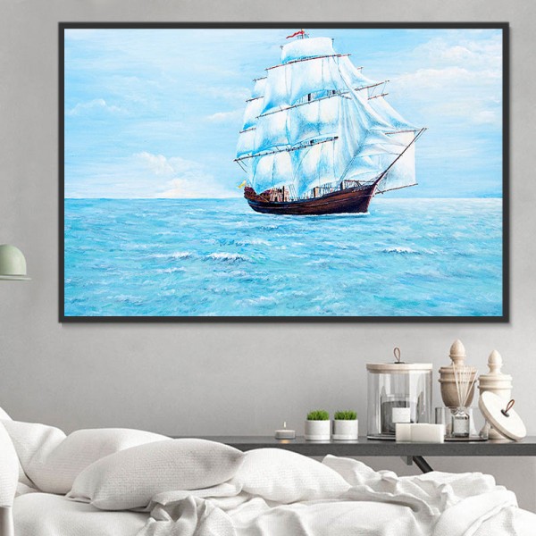 Barche 5d Diy Kit Diamond Painting Pittura Di Diamante NO496