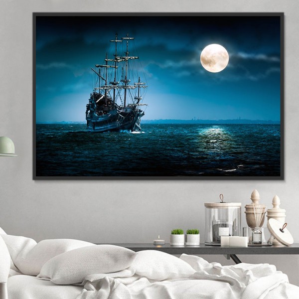 Barche 5d Diy Kit Diamond Painting Pittura Di Diamante NO491