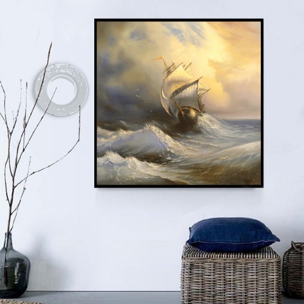 Barche 5d Diy Kit Diamond Painting Pittura Di Diamante NO488