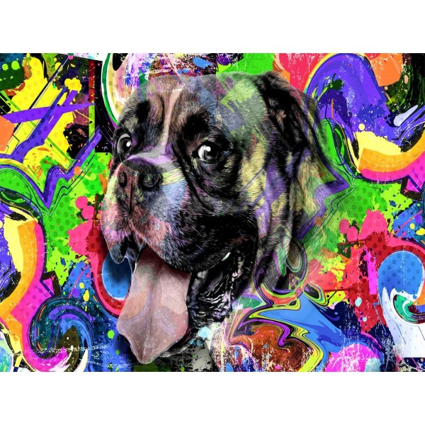 Cani 5d Diy Kit Diamond Painting Pittura Di Diamante NO484