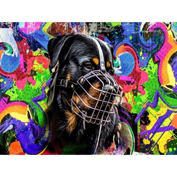 Cani 5d Diy Kit Diamond Painting Pittura Di Diamante NO483