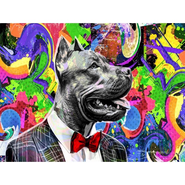 Cani 5d Diy Kit Diamond Painting Pittura Di Diamante NO482