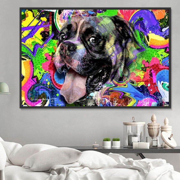 Cani 5d Diy Kit Diamond Painting Pittura Di Diamante NO484