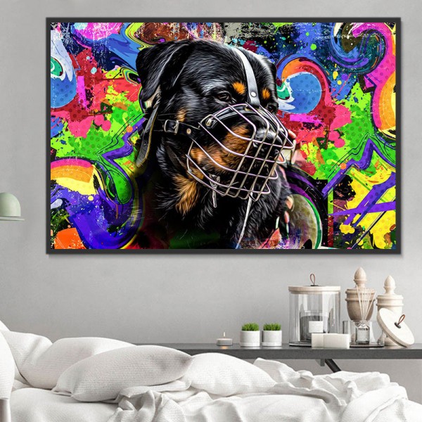 Cani 5d Diy Kit Diamond Painting Pittura Di Diamante NO483