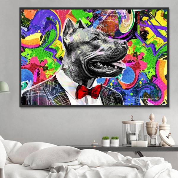 Cani 5d Diy Kit Diamond Painting Pittura Di Diamante NO482