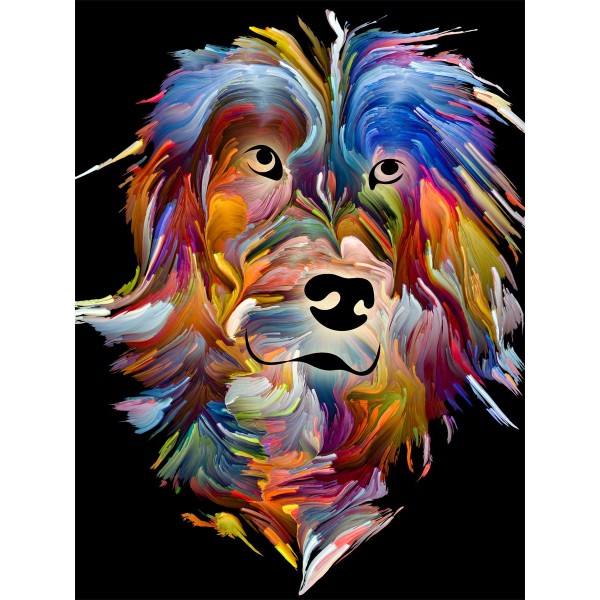 Cani 5d Diy Kit Diamond Painting Pittura Di Diamante NO474