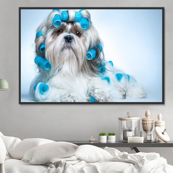 Cani 5d Diy Kit Diamond Painting Pittura Di Diamante NO460