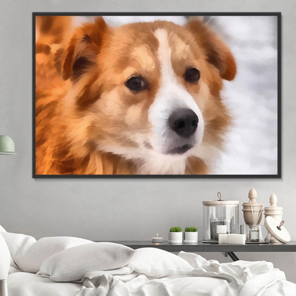 Cani 5d Diy Kit Diamond Painting Pittura Di Diamante NO458