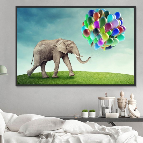 Elefante 5d Diy Kit Diamond Painting Pittura Di Diamante NO449