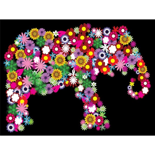 Elefante 5d Diy Kit Diamond Painting Pittura Di Diamante NO447