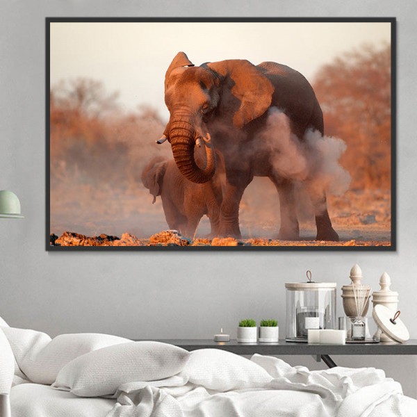 Elefante 5d Diy Kit Diamond Painting Pittura Di Diamante NO448
