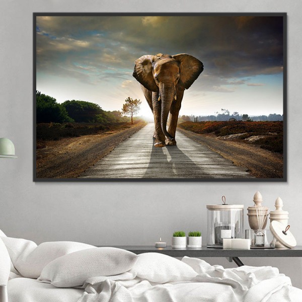 Elefante 5d Diy Kit Diamond Painting Pittura Di Diamante NO445
