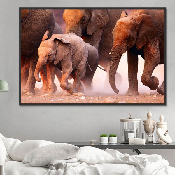 Elefante 5d Diy Kit Diamond Painting Pittura Di Diamante NO443