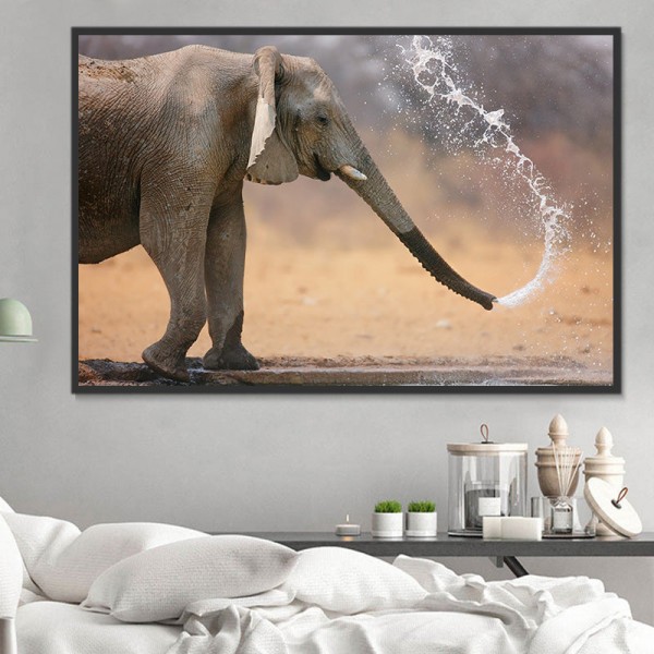 Elefante 5d Diy Kit Diamond Painting Pittura Di Diamante NO442