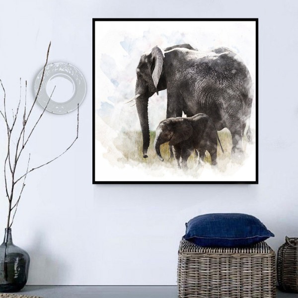 Elefante 5d Diy Kit Diamond Painting Pittura Di Diamante NO427