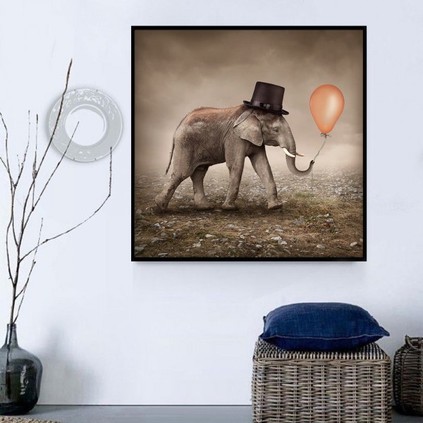 Elefante 5d Diy Kit Diamond Painting Pittura Di Diamante NO426