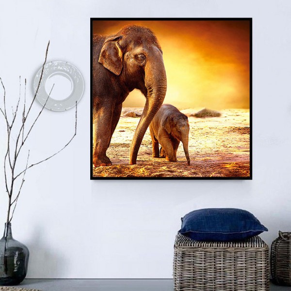 Elefante 5d Diy Kit Diamond Painting Pittura Di Diamante NO422