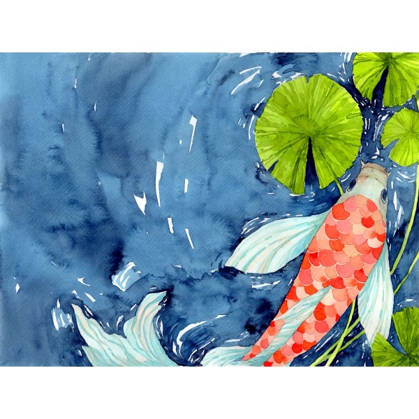 Pesce 5d Diy Kit Diamond Painting Pittura Di Diamante NO420