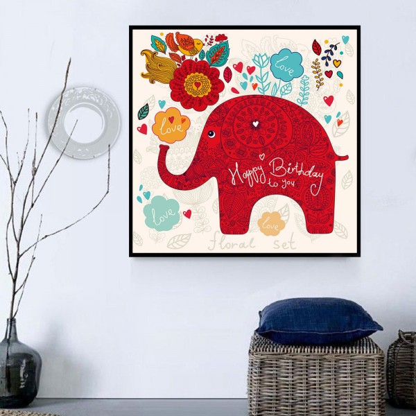 Elefante 5d Diy Kit Diamond Painting Pittura Di Diamante NO421