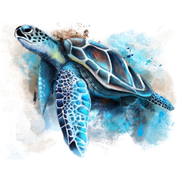 Tartaruga 5d Diy Kit Diamond Painting Pittura Di Diamante NO415