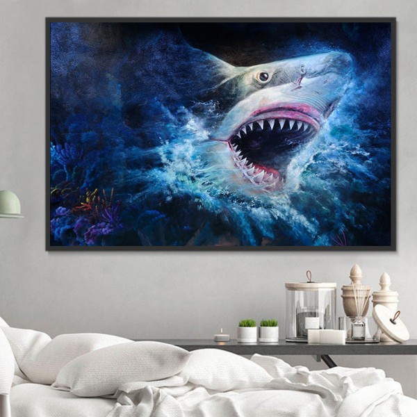 Squalo 5d Diy Kit Diamond Painting Pittura Di Diamante NO414