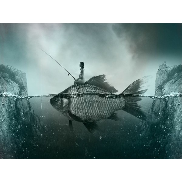 Pesce 5d Diy Kit Diamond Painting Pittura Di Diamante NO409