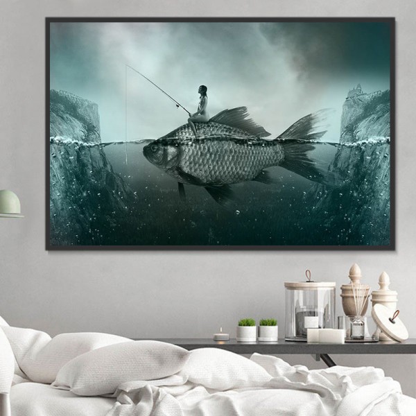 Pesce 5d Diy Kit Diamond Painting Pittura Di Diamante NO409