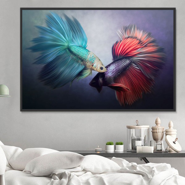 Pesce 5d Diy Kit Diamond Painting Pittura Di Diamante NO407