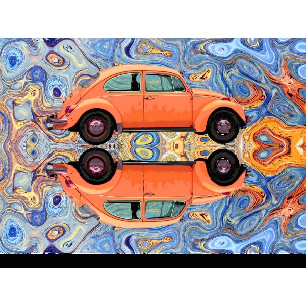 Macchina 5d Diy Kit Diamond Painting Pittura Di Diamante NO390