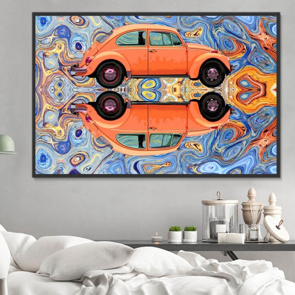 Macchina 5d Diy Kit Diamond Painting Pittura Di Diamante NO390