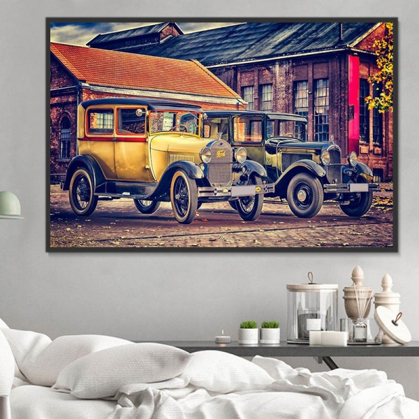 Macchina 5d Diy Kit Diamond Painting Pittura Di Diamante NO388