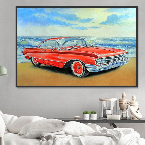 Macchina 5d Diy Kit Diamond Painting Pittura Di Diamante NO385