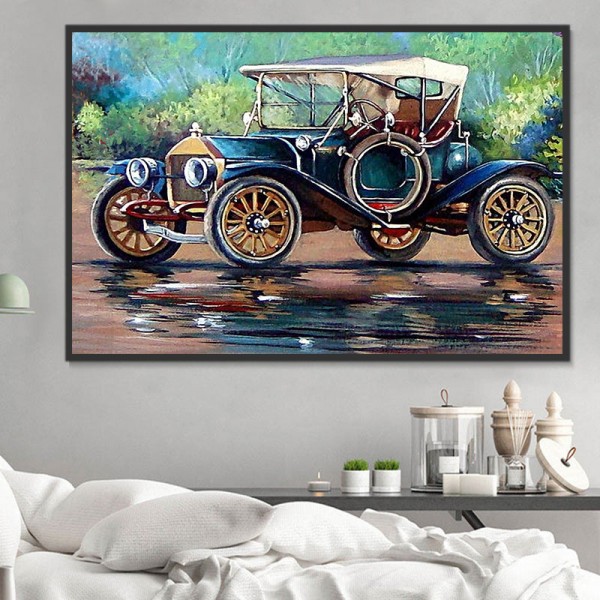 Macchina 5d Diy Kit Diamond Painting Pittura Di Diamante NO384