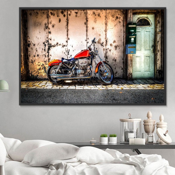 Motociclo 5d Diy Kit Diamond Painting Pittura Di Diamante NO372