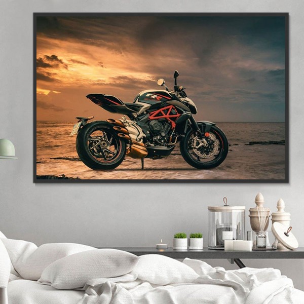 Motociclo 5d Diy Kit Diamond Painting Pittura Di Diamante NO368