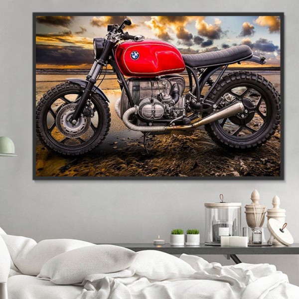 Motociclo 5d Diy Kit Diamond Painting Pittura Di Diamante NO366