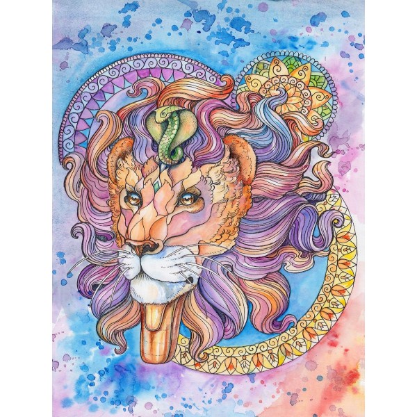 Leone 5d Diy Kit Diamond Painting Pittura Di Diamante NO360