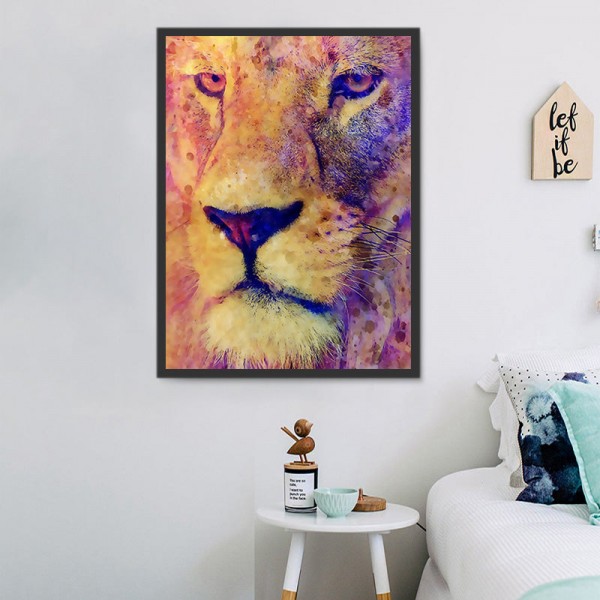 Leone 5d Diy Kit Diamond Painting Pittura Di Diamante NO354