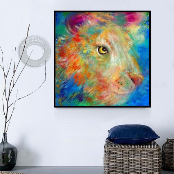 Leone 5d Diy Kit Diamond Painting Pittura Di Diamante NO351