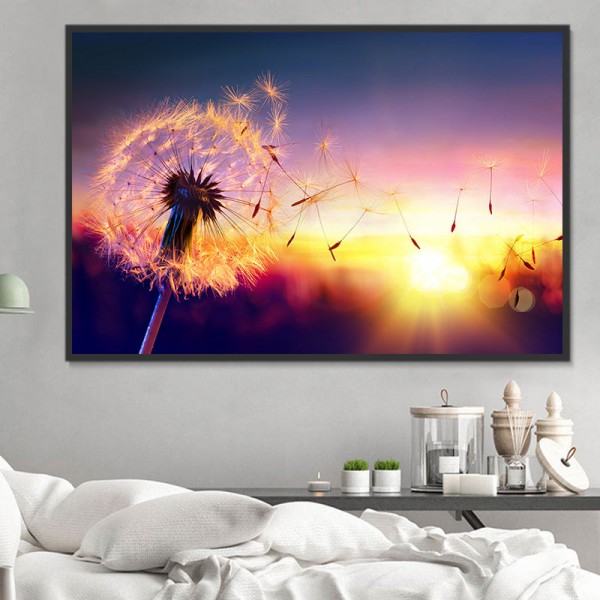 Dente Di Leone 5d Diy Kit Diamond Painting Pittura Di Diamante NO343