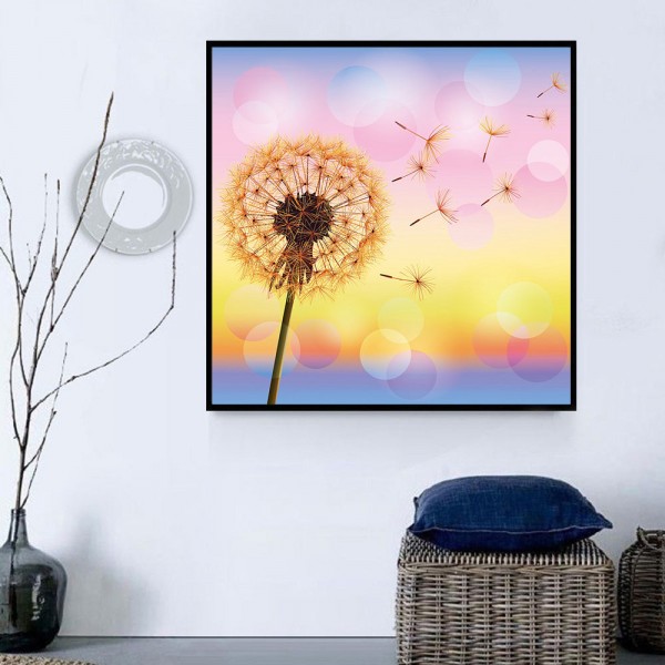 Dente Di Leone 5d Diy Kit Diamond Painting Pittura Di Diamante NO331