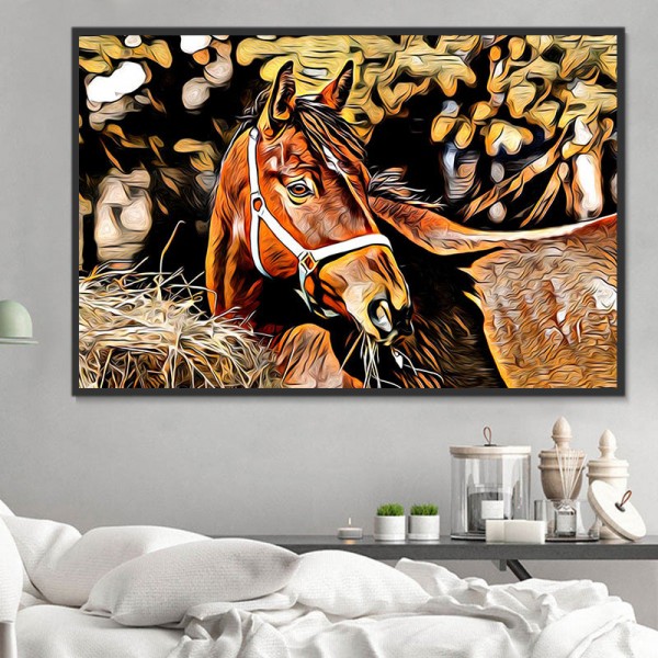 Cavallo 5d Diy Kit Diamond Painting Pittura Di Diamante NO330