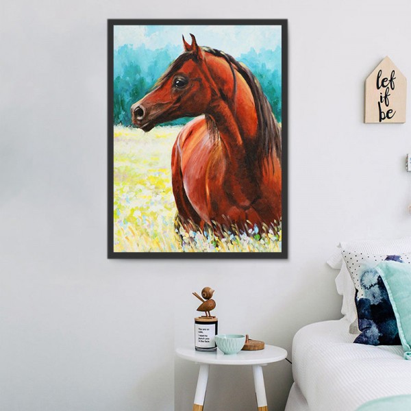 Cavallo 5d Diy Kit Diamond Painting Pittura Di Diamante NO327