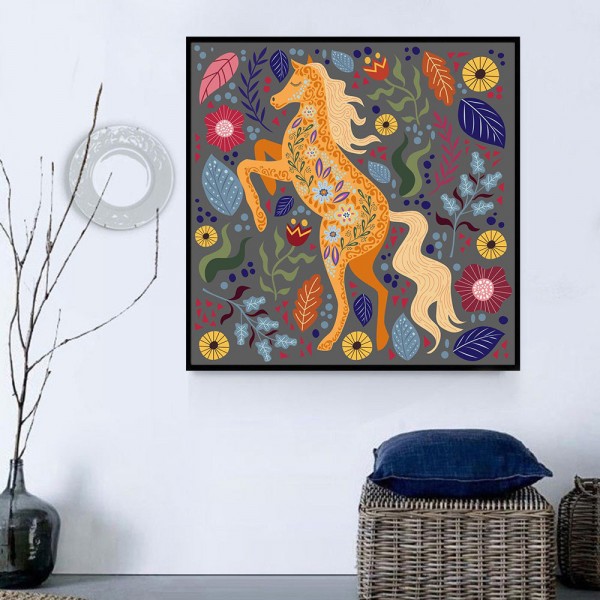 Cavallo 5d Diy Kit Diamond Painting Pittura Di Diamante NO319