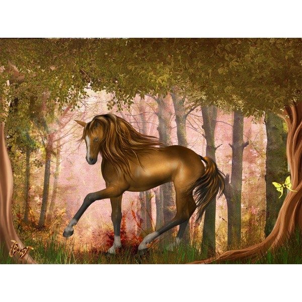 Cavallo 5d Diy Kit Diamond Painting Pittura Di Diamante NO309