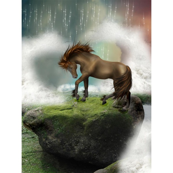 Cavallo 5d Diy Kit Diamond Painting Pittura Di Diamante NO306